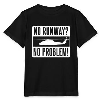 hélicoptère - T-shirt bio MINI CREATOR Stanley/Stella Enfant - noir - Devant - Mikhail (115cm)
