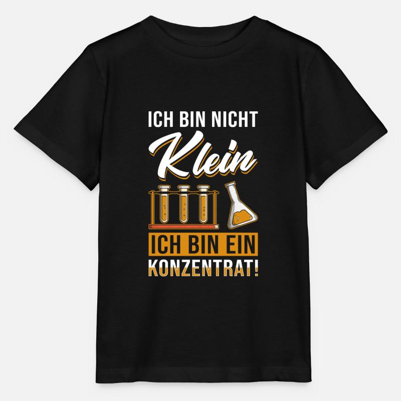 Chemikerin Spruch - Stanley/Stella Kinder T-Shirt MINI CREATOR  - Schwarz