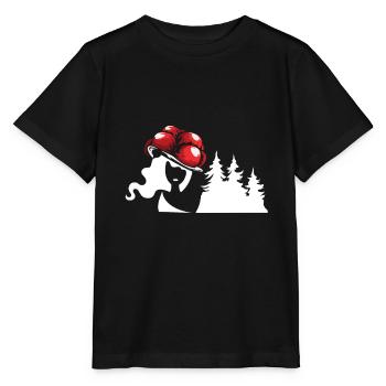 Black Forest Bollenhut Black Forest girl - Stanley/Stella MINI CREATOR Kids’ T-Shirt - black - Front - Mikhail (115cm)