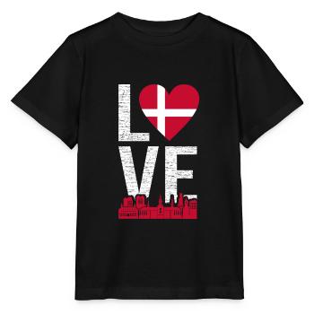 Danemark Danois Danois cadeau Copenhague - T-shirt bio MINI CREATOR Stanley/Stella Enfant - noir - Devant - Mikhail (115cm)