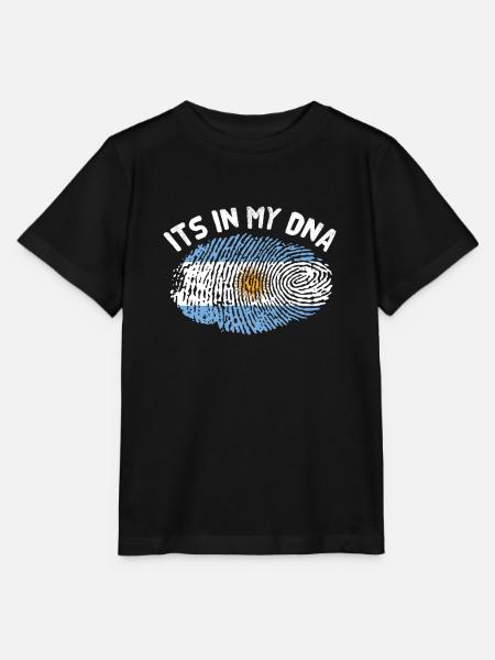 Argentinien - Stanley/Stella Kinder T-Shirt MINI CREATOR - Schwarz