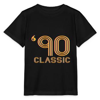 90s classic - Stanley/Stella MINI CREATOR Kids’ T-Shirt - black - Front - Mikhail (115cm)