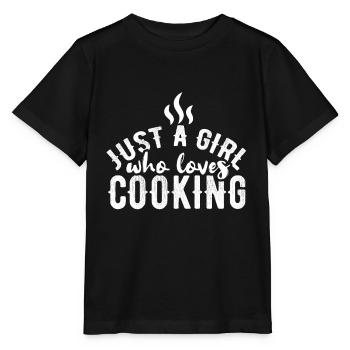 Cooking cook - Stanley/Stella MINI CREATOR Kids’ T-Shirt - black - Front - Mikhail (115cm)
