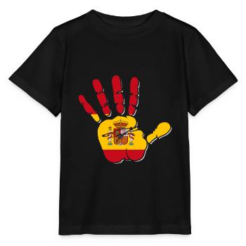 Spain - Stanley/Stella MINI CREATOR Kids’ T-Shirt - black - Front - Mikhail (115cm)