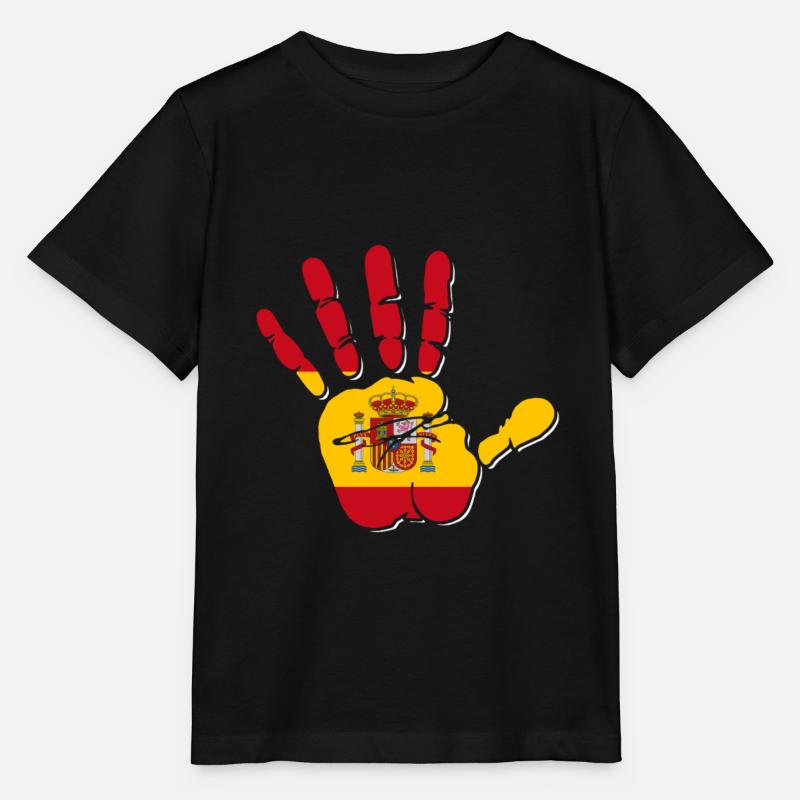 Espagne - T-shirt bio MINI CREATOR Stanley/Stella Enfant - noir