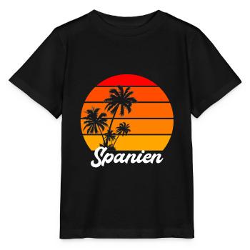 Spain - Stanley/Stella MINI CREATOR Kids’ T-Shirt - black - Front - Mikhail (115cm)