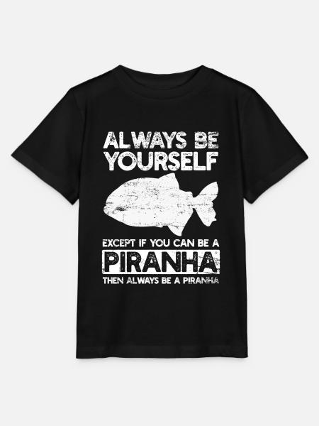 Piranha - Stanley/Stella Kinder T-Shirt MINI CREATOR - Schwarz