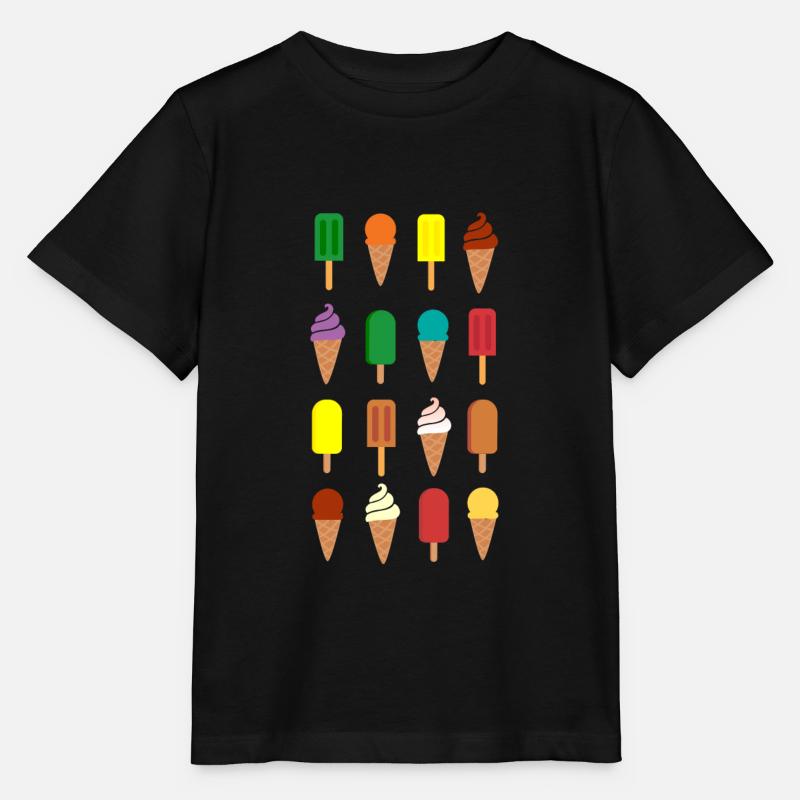 Eis Eis Eis - Stanley/Stella Kinder T-Shirt MINI CREATOR  - Schwarz