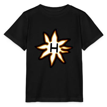 Marque Haflinger Edelweiss - T-shirt bio MINI CREATOR Stanley/Stella Enfant - noir - Devant - Mikhail (115cm)