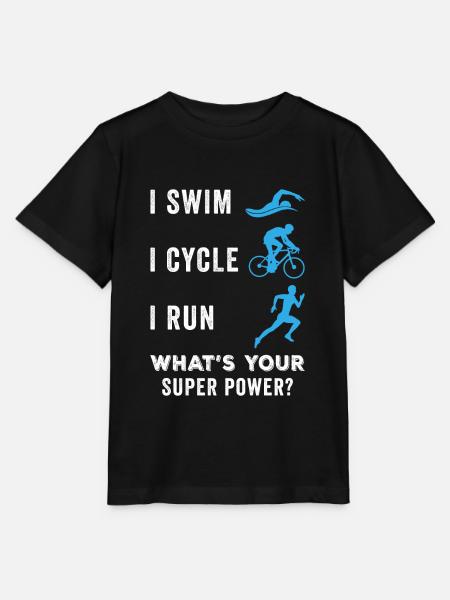 Triathlet - Stanley/Stella T-shirt MINI CREATOR til børn - sort