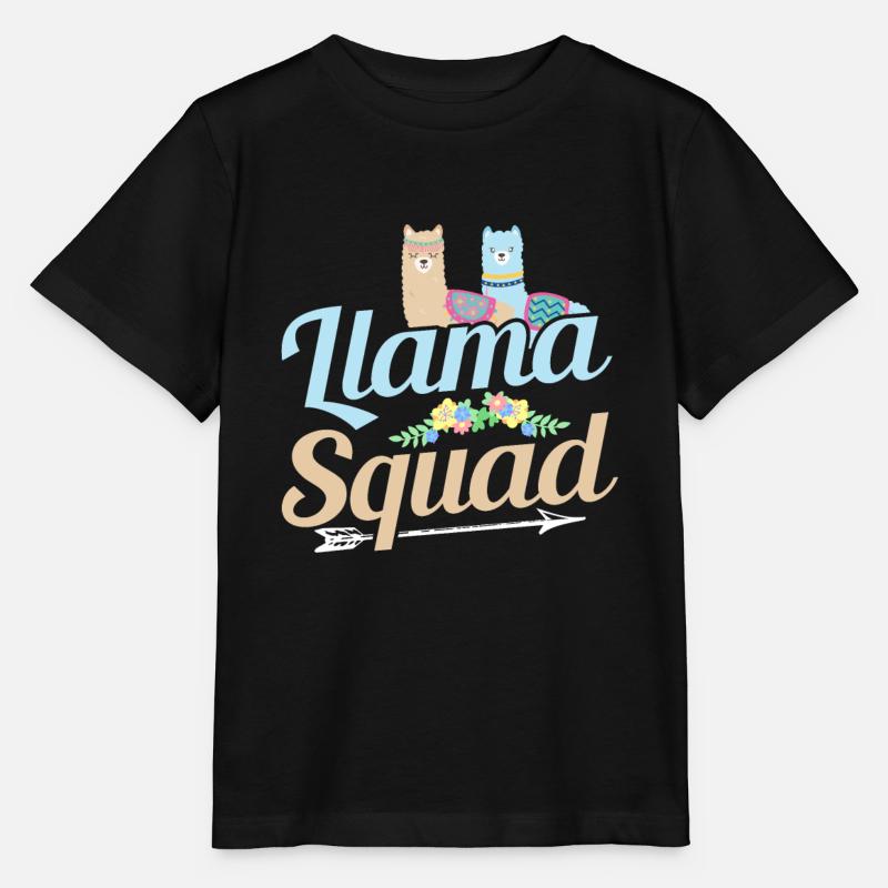 Llama Lama Squad - T-shirt bio MINI CREATOR Stanley/Stella Enfant - noir