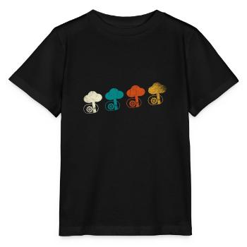 Bass guitar - Stanley/Stella MINI CREATOR Kids’ T-Shirt - black - Front - Mikhail (115cm)