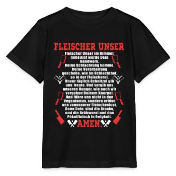Metzger Unser - Stanley/Stella Kinder T-Shirt MINI CREATOR  - Schwarz - Vorne - Mikhail (115cm)
