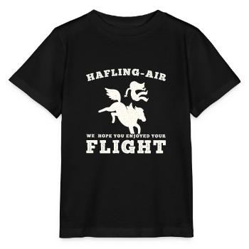 Haflinger Pferd - Stanley/Stella Kinder T-Shirt MINI CREATOR  - Schwarz - Vorne - Mikhail (115cm)