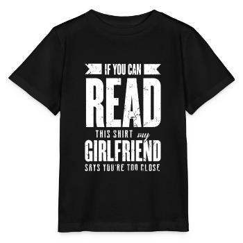 petite amie - T-shirt bio MINI CREATOR Stanley/Stella Enfant - noir - Devant - Mikhail (115cm)