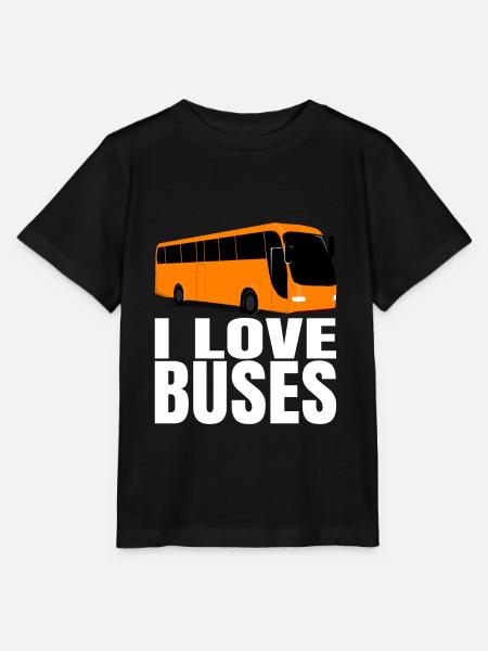 Bus Busfahrer Reisebus Geburtstag Geschenk Herren - T-shirt MINI CREATOR barn från Stanley/Stella - svart
