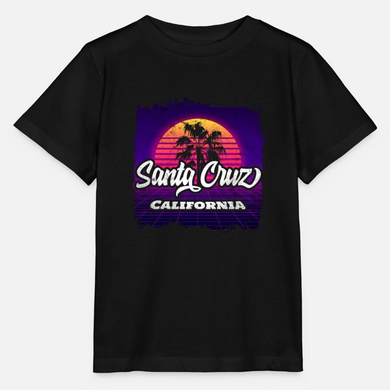 Santa Cruz California - Stanley/Stella Kinder T-Shirt MINI CREATOR  - Schwarz