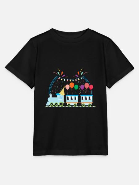 Zugführer Kinder Design - Stanley/Stella Kinder T-Shirt MINI CREATOR  - Schwarz