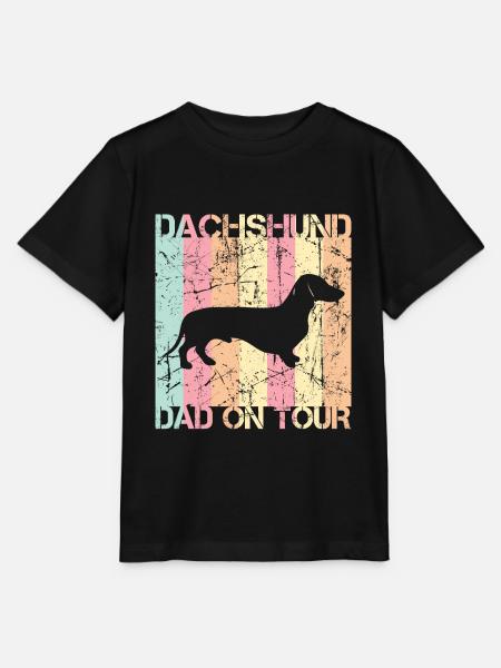 Dachshund Dackel Spruch Geschenk - Stanley/Stella Kinder T-Shirt MINI CREATOR  - Schwarz