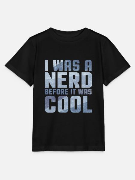 Nerd - Stanley/Stella T-shirt MINI CREATOR til børn - sort