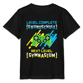 Gymnasium - Stanley/Stella Kinder T-Shirt MINI CREATOR  - Schwarz - Vorne - Mikhail (115cm)