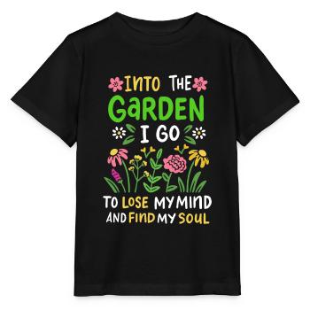 Jardinier jardinier jardinier amateur - T-shirt bio MINI CREATOR Stanley/Stella Enfant - noir - Devant - Mikhail (115cm)