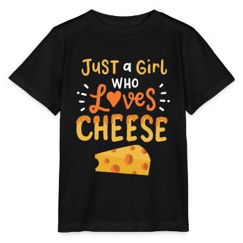 Käse - Stanley/Stella Kinder T-Shirt MINI CREATOR  - Schwarz - Vorne - Mikhail (115cm)