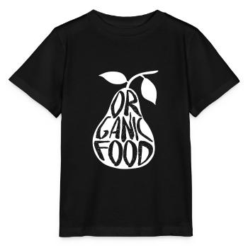 Poire bio - T-shirt bio MINI CREATOR Stanley/Stella Enfant - noir - Devant - Mikhail (115cm)