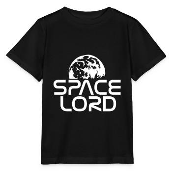 Space Lord - T-shirt bio MINI CREATOR Stanley/Stella Enfant - noir - Devant - Mikhail (115cm)