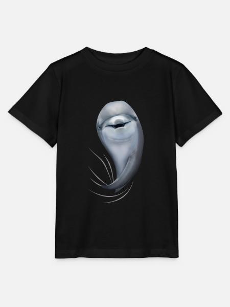 Delfin Delfine Delfinliebhaber Geschenk - Stanley/Stella Kinder T-Shirt MINI CREATOR  - Schwarz