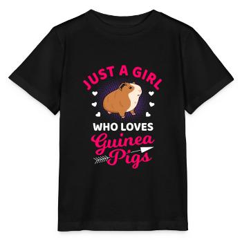 Cochon d'Inde - T-shirt bio MINI CREATOR Stanley/Stella Enfant - noir - Devant - Mikhail (115cm)