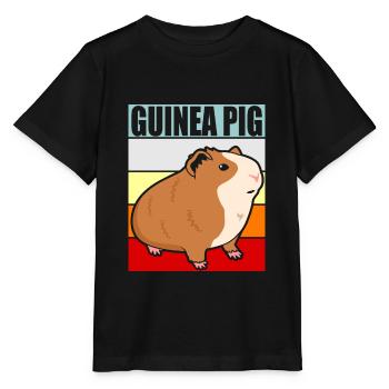 Cochon d'Inde - T-shirt bio MINI CREATOR Stanley/Stella Enfant - noir - Devant - Mikhail (115cm)