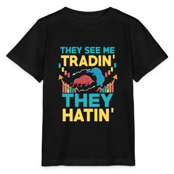 Bourse Forex Trading - T-shirt bio MINI CREATOR Stanley/Stella Enfant - noir - Devant - Mikhail (115cm)