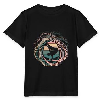 Breakdance - Stanley/Stella Kinder T-Shirt MINI CREATOR  - Schwarz - Vorne - Mikhail (115cm)