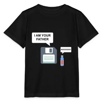 Programmeur Idée cadeau drôle - T-shirt bio MINI CREATOR Stanley/Stella Enfant - noir - Devant - Mikhail (115cm)