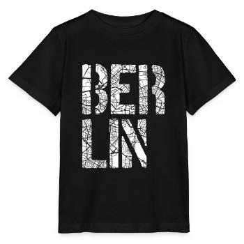 Berlin - Stanley/Stella MINI CREATOR Kids’ T-Shirt - black - Front - Mikhail (115cm)