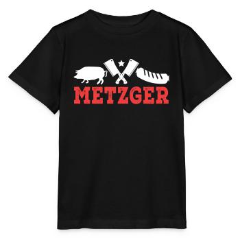 Metzger - Stanley/Stella Kinder T-Shirt MINI CREATOR  - Schwarz - Vorne - Mikhail (115cm)