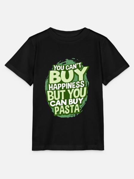 Pasta Nudeln - Stanley/Stella Kinder T-Shirt MINI CREATOR  - Schwarz