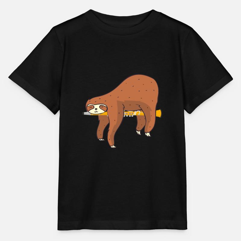 clarinette - T-shirt bio MINI CREATOR Stanley/Stella Enfant - noir