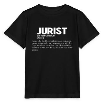 Jurist Wörterbuch Definition - Stanley/Stella Kinder T-Shirt MINI CREATOR  - Schwarz - Vorne - Mikhail (115cm)
