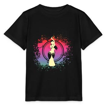 Bauchtanz Design - Stanley/Stella Kinder T-Shirt MINI CREATOR  - Schwarz - Vorne - Mikhail (115cm)