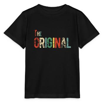 The Original The Remix Partner - Stanley/Stella Kinder T-Shirt MINI CREATOR  - Schwarz - Vorne - Mikhail (115cm)
