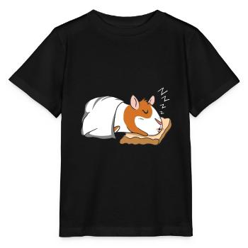 Cochon d'Inde - T-shirt bio MINI CREATOR Stanley/Stella Enfant - noir - Devant - Mikhail (115cm)