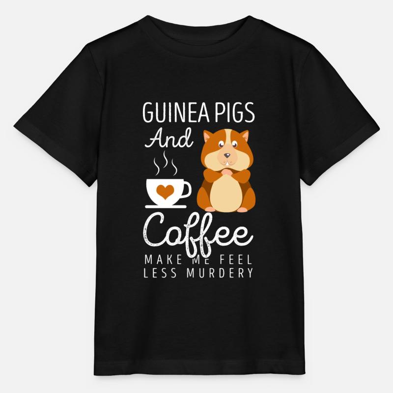Meerschweinchen - Stanley/Stella Kinder T-Shirt MINI CREATOR  - Schwarz