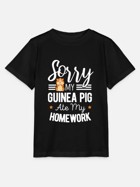 Meerschweinchen - Stanley/Stella Kinder T-Shirt MINI CREATOR - Schwarz