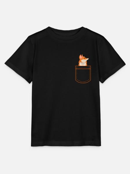 Fuchs - Stanley/Stella Kinder T-Shirt MINI CREATOR - Schwarz