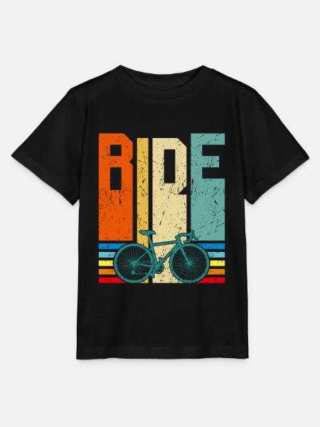 Vintage Ride Fahrrad Fahrrad Fahrrad MTB Fahrrad Fahrrad C. - Stanley/Stella Kinder T-Shirt MINI CREATOR  - Schwarz