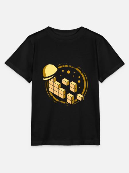 Maurer - Stanley/Stella Kinder T-Shirt MINI CREATOR - Schwarz