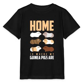 Cochon d'Inde - T-shirt bio MINI CREATOR Stanley/Stella Enfant - noir - Devant - Mikhail (115cm)