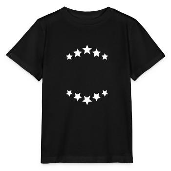 Star Star Star Créez le vôtre - T-shirt bio MINI CREATOR Stanley/Stella Enfant - noir - Devant - Mikhail (115cm)